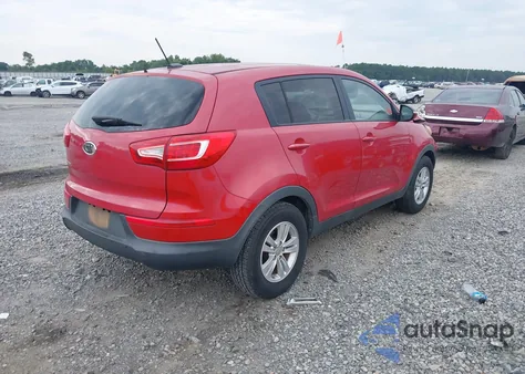 2011 Kia Sportage Lx из США, поврежденный, VIN KNDPB3A28B7089238